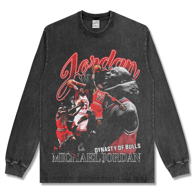 MICHAEL JORDAN LONG SLEEVE · GOLDEN ERA