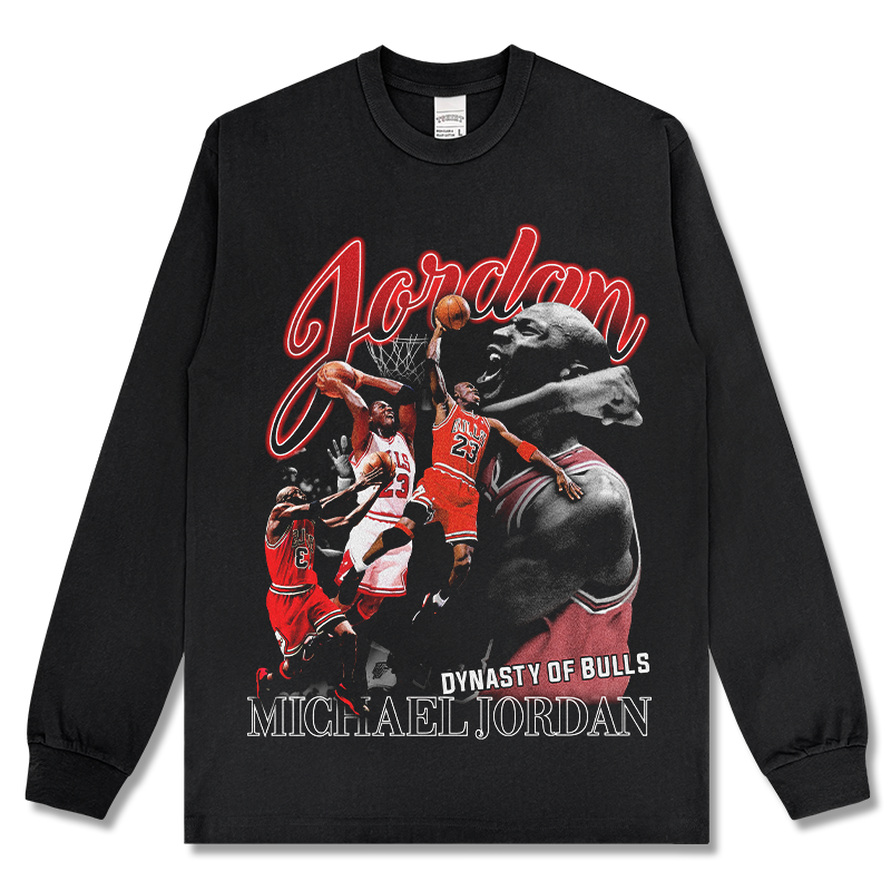 MICHAEL JORDAN LONG SLEEVE · GOLDEN ERA