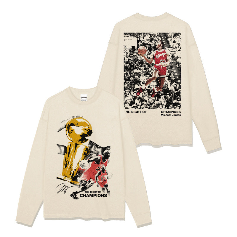MICHAEL JORDAN LONG SLEEVE · CITY LIGHTS