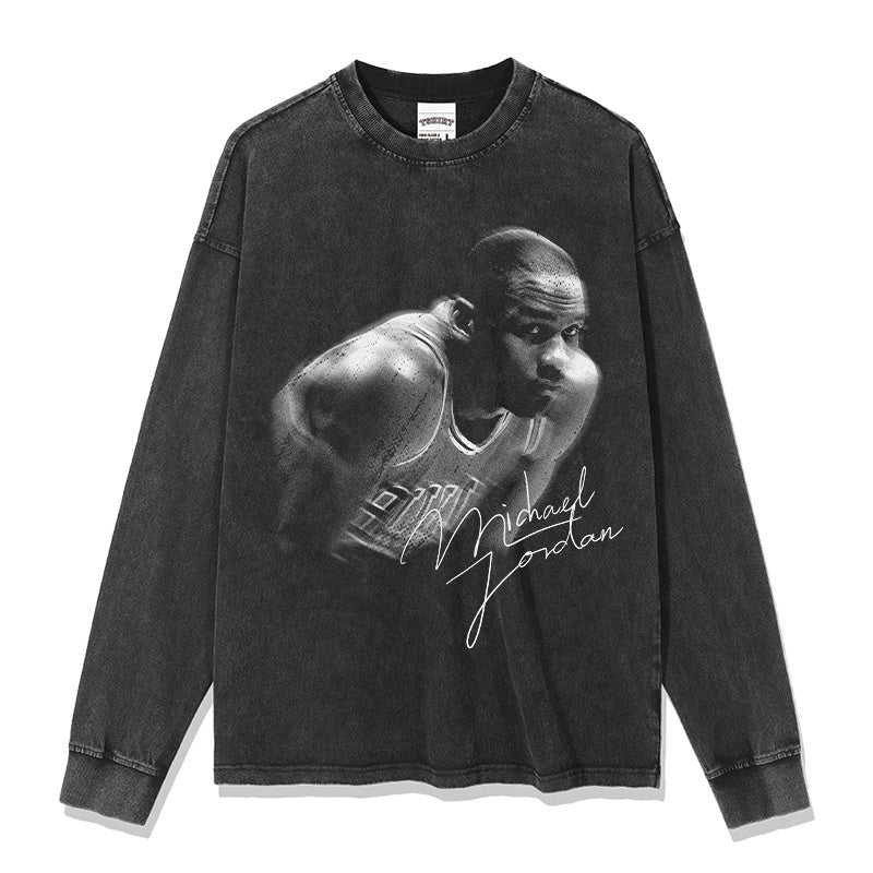 MICHAEL JORDAN LONG SLEEVE · BIG THREE