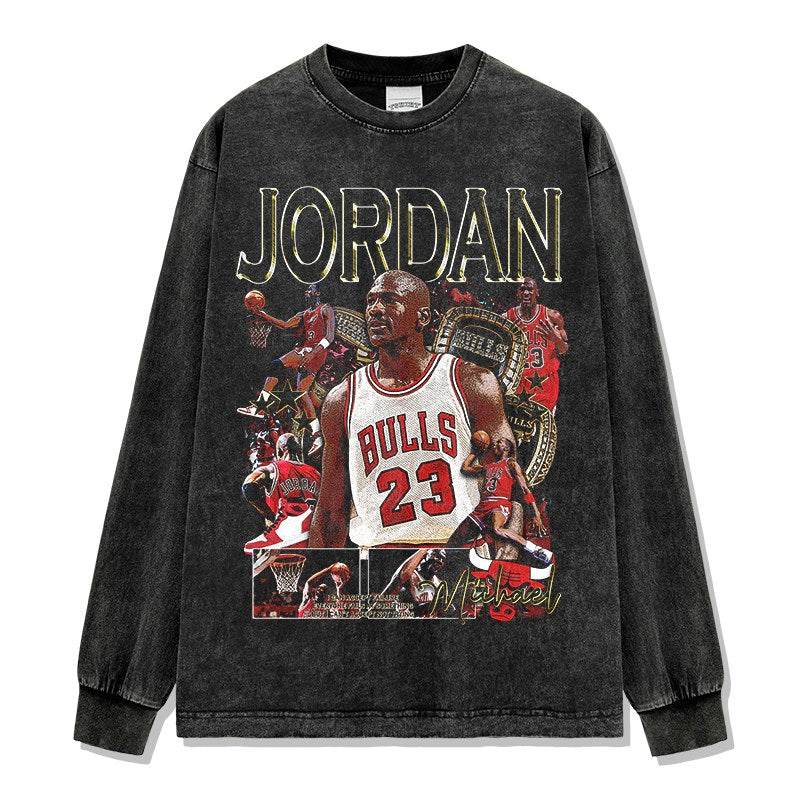 MICHAEL JORDAN LONG SLEEVE · HANG TIME
