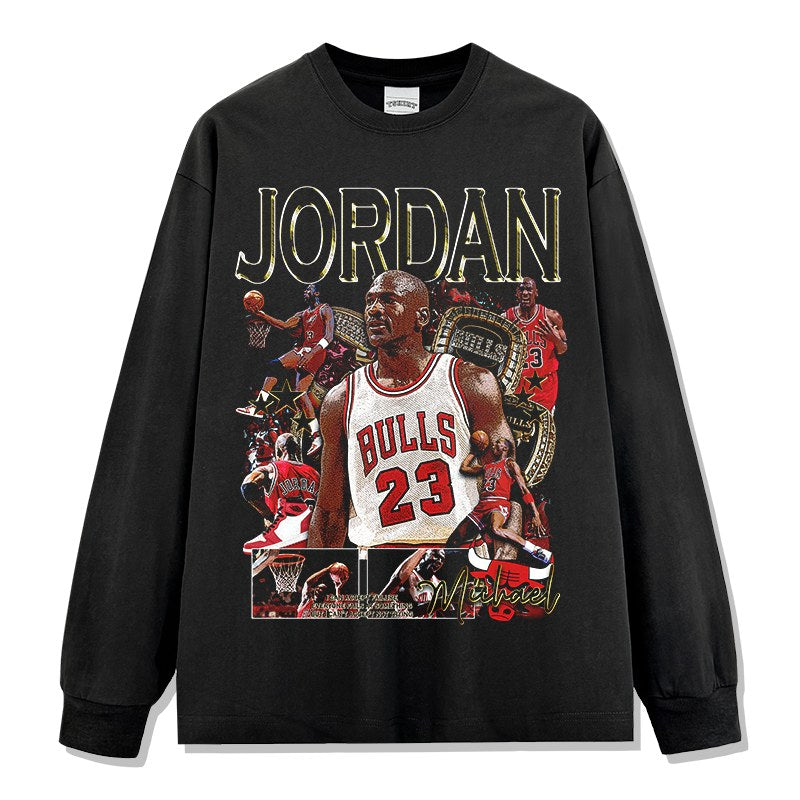 MICHAEL JORDAN LONG SLEEVE · HANG TIME
