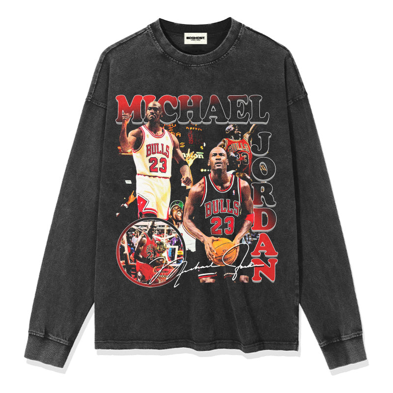 MICHAEL JORDAN LONG SLEEVE · NUMBER ONE