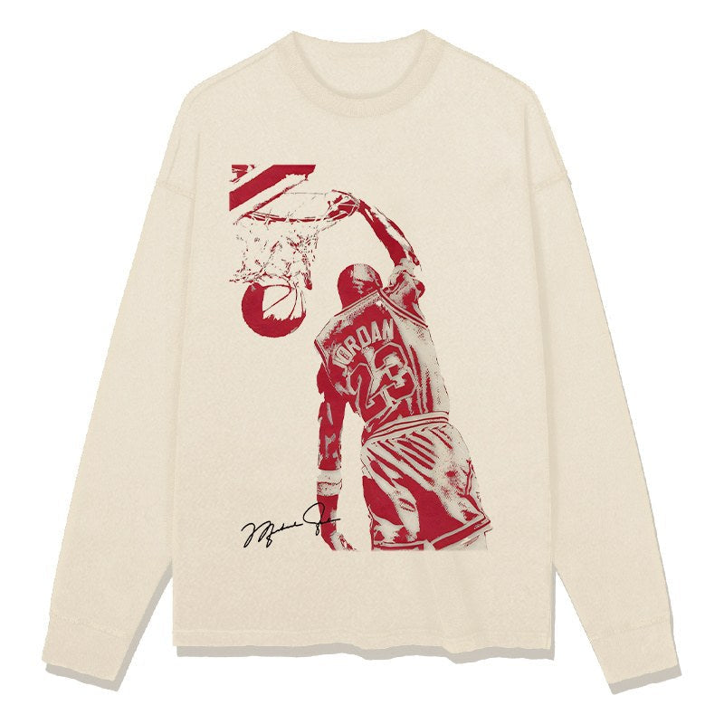 MICHAEL JORDAN LONG SLEEVE · SIXTH MAN