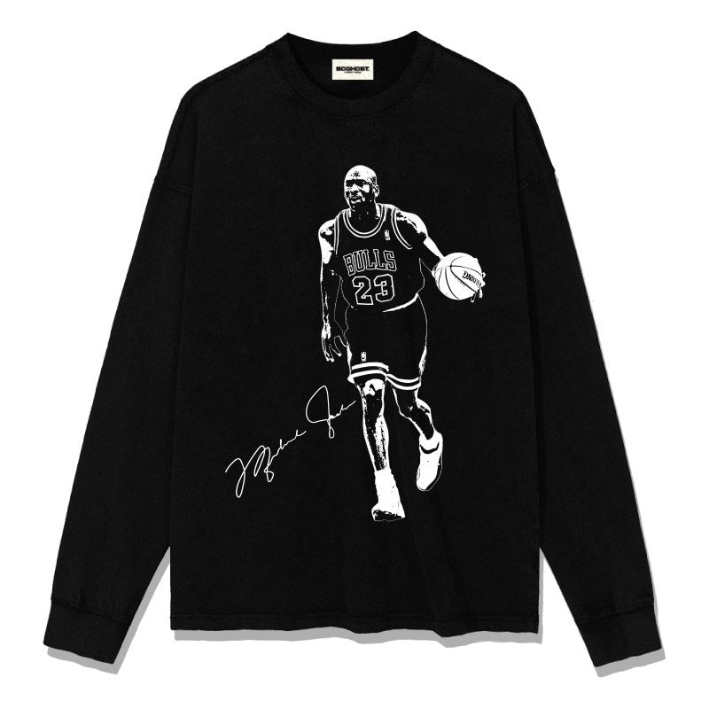 MICHAEL JORDAN LONG SLEEVE · NET CUTTER