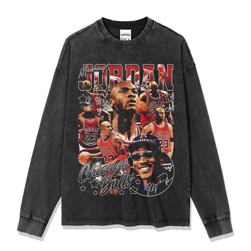 MICHAEL JORDAN LONG SLEEVE · BANNER NIGHT