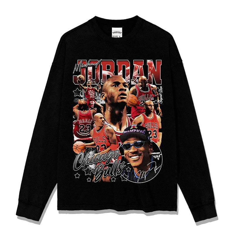 MICHAEL JORDAN LONG SLEEVE · BANNER NIGHT