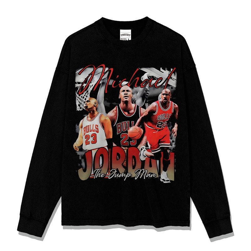 MICHAEL JORDAN LONG SLEEVE · TIP OFF