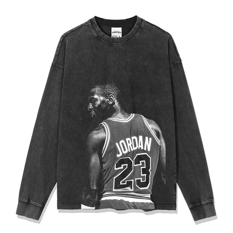 MICHAEL JORDAN LONG SLEEVE · NOTHING BUT NET