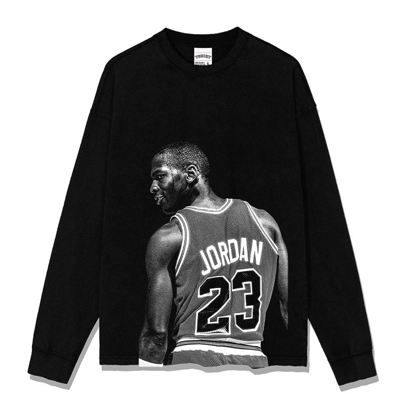 MICHAEL JORDAN LONG SLEEVE · NOTHING BUT NET