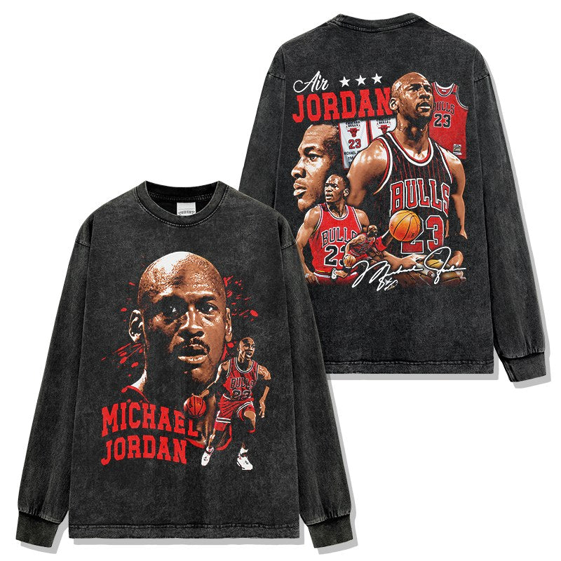 MICHAEL JORDAN LONG SLEEVE · AND ONE