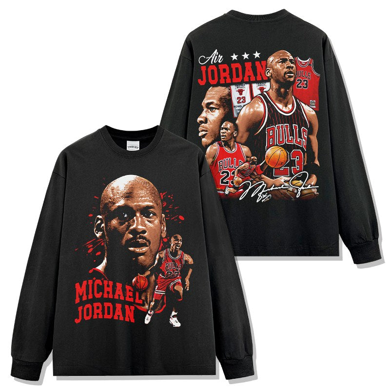 MICHAEL JORDAN LONG SLEEVE · AND ONE