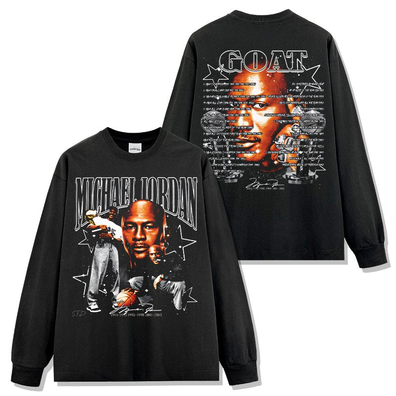 MICHAEL JORDAN LONG SLEEVE · SLAM DUNK