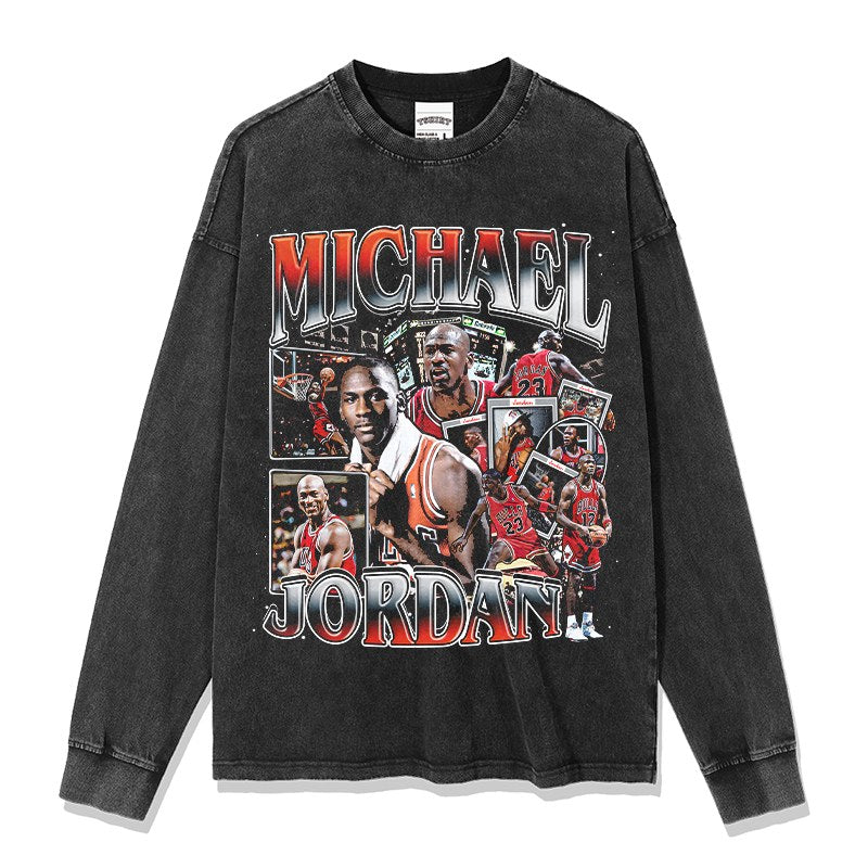 MICHAEL JORDAN LONG SLEEVE · HALL OF FAME