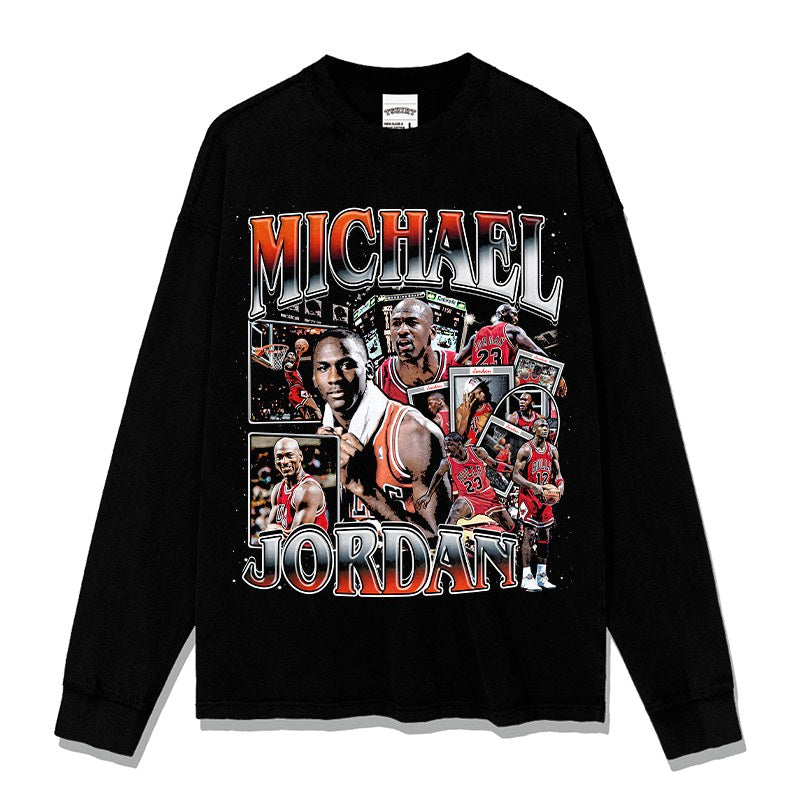 MICHAEL JORDAN LONG SLEEVE · HALL OF FAME