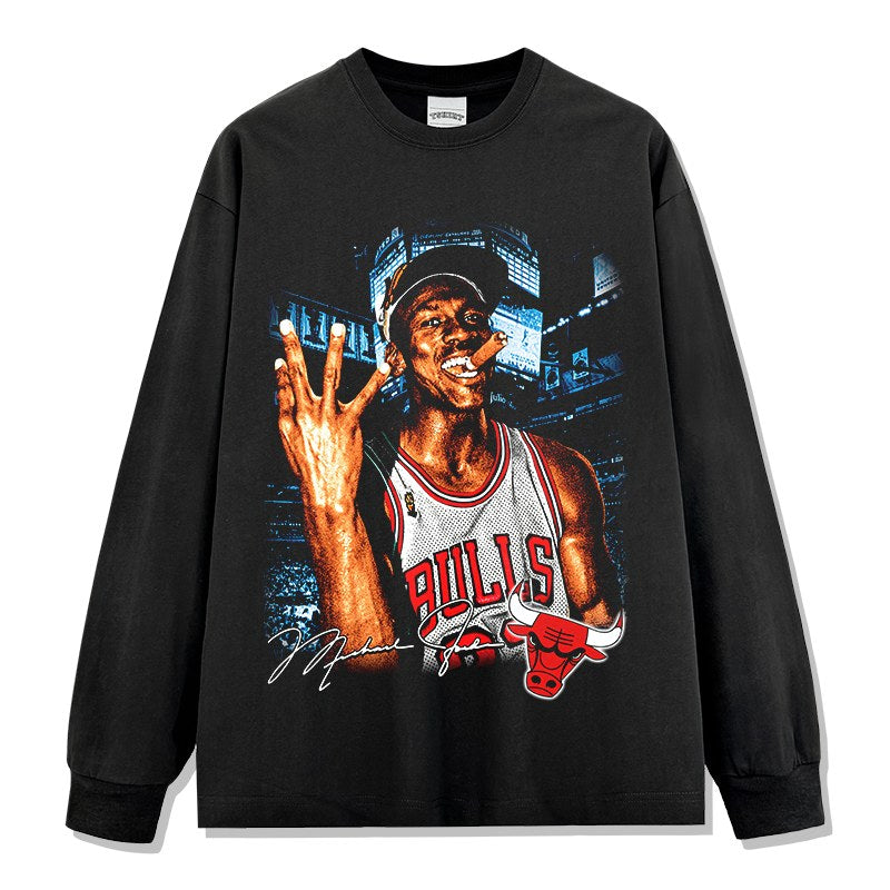 MICHAEL JORDAN LONG SLEEVE · BUZZER BEATER