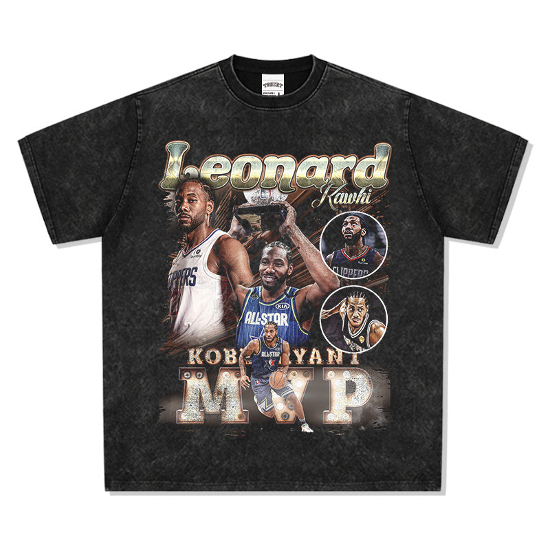 KAWHI LEONARD VINTAGE TEE · SHOWTIME