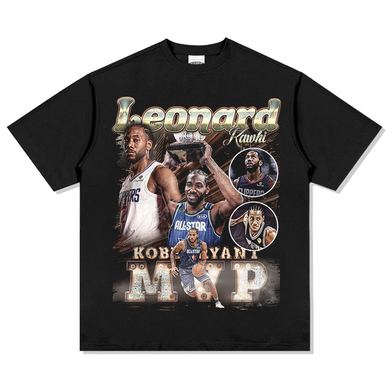KAWHI LEONARD VINTAGE TEE · SHOWTIME
