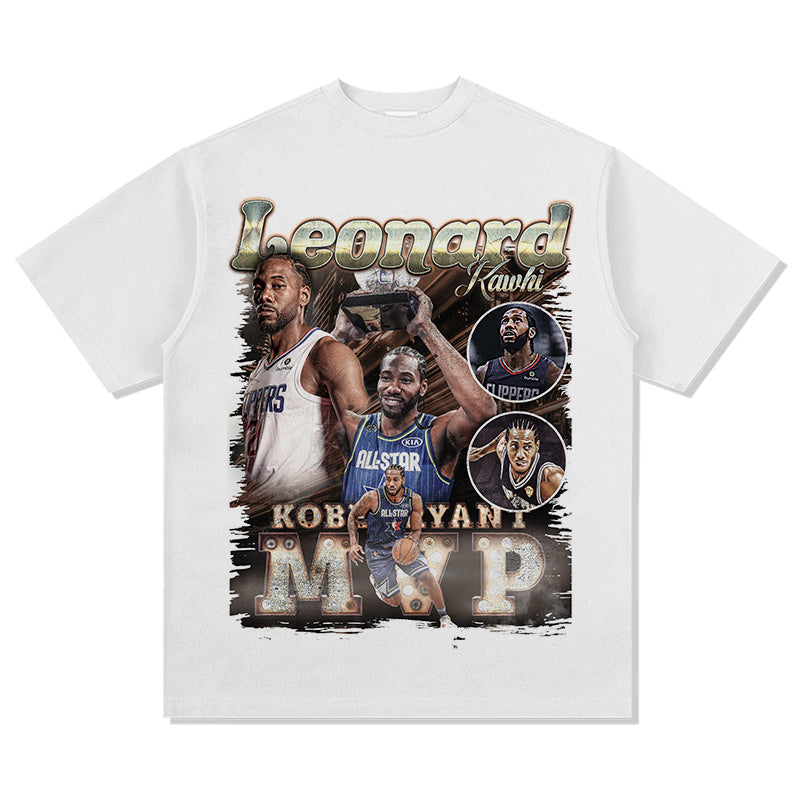 KAWHI LEONARD VINTAGE TEE · SHOWTIME