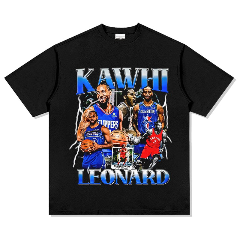 KAWHI LEONARD VINTAGE TEE · BUZZER BEATER