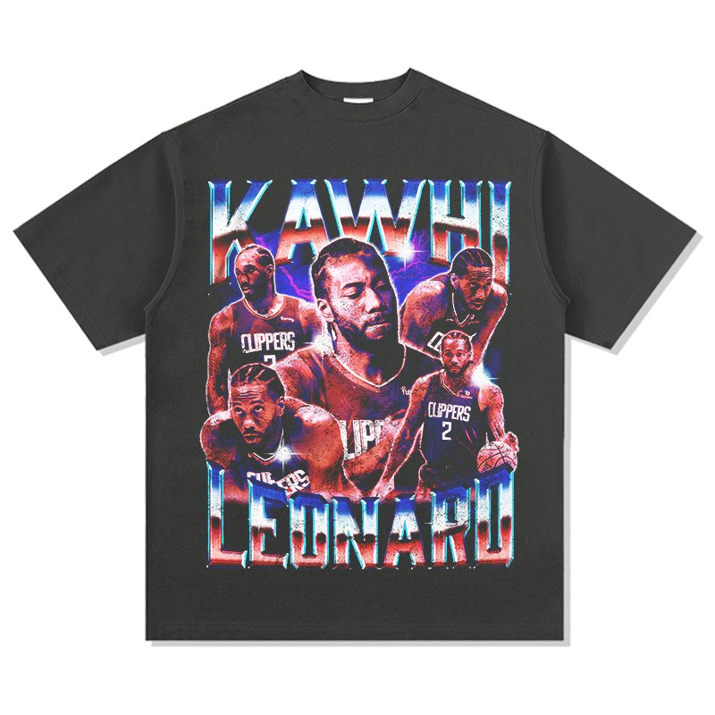 KAWHI LEONARD VINTAGE TEE · CLUTCH