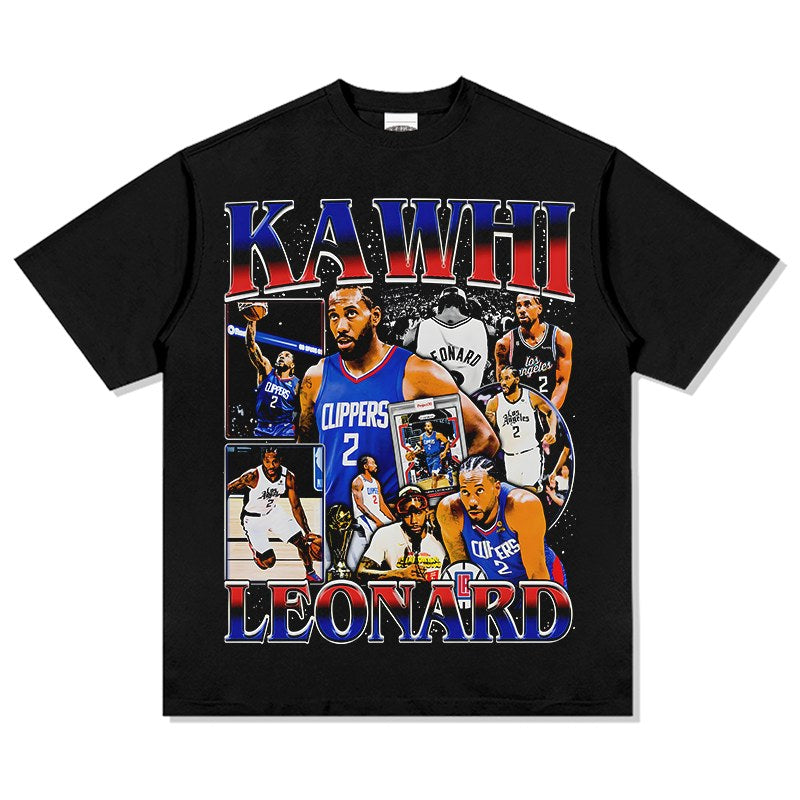 KAWHI LEONARD VINTAGE TEE · LEGEND