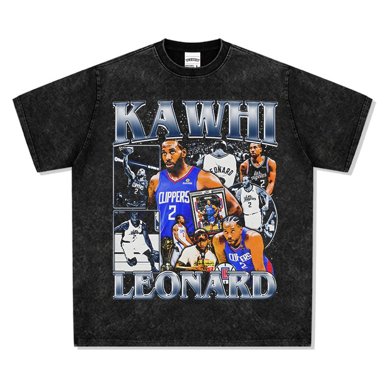 KAWHI LEONARD VINTAGE TEE · MVP