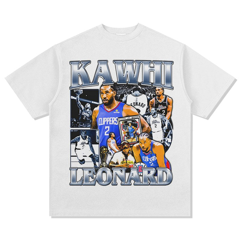 KAWHI LEONARD VINTAGE TEE · MVP