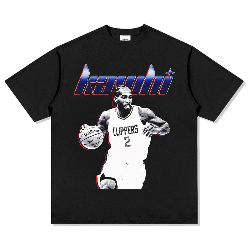 KAWHI LEONARD VINTAGE TEE · ICON