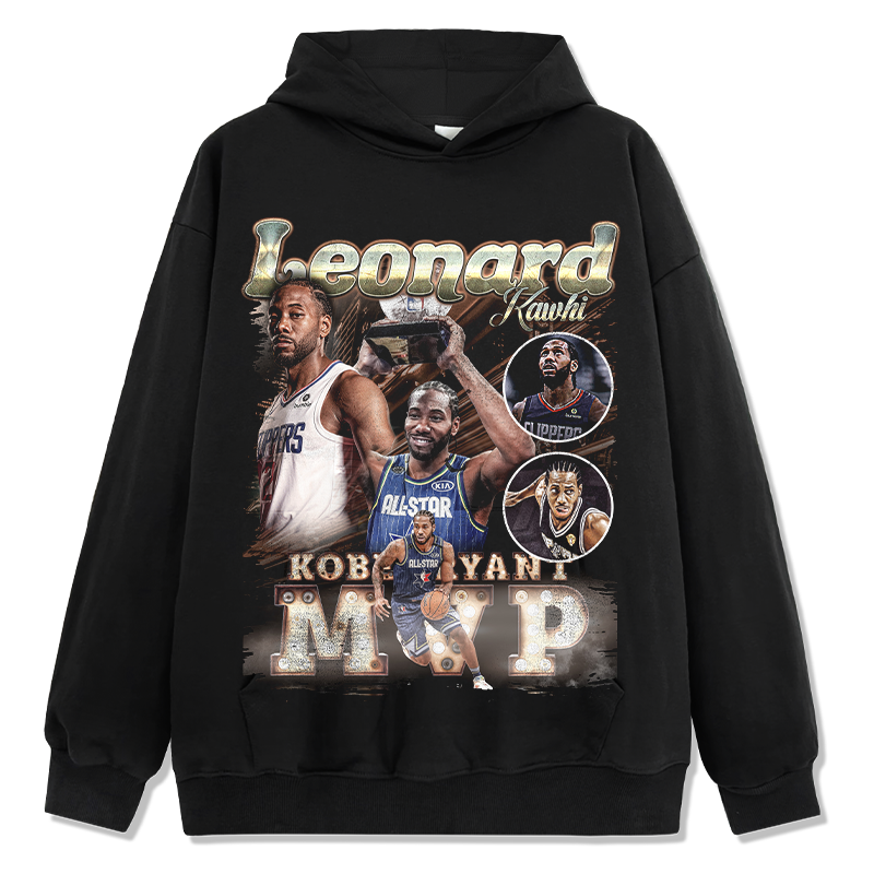 KAWHI LEONARD VINTAGE HOODIE · SHOWTIME