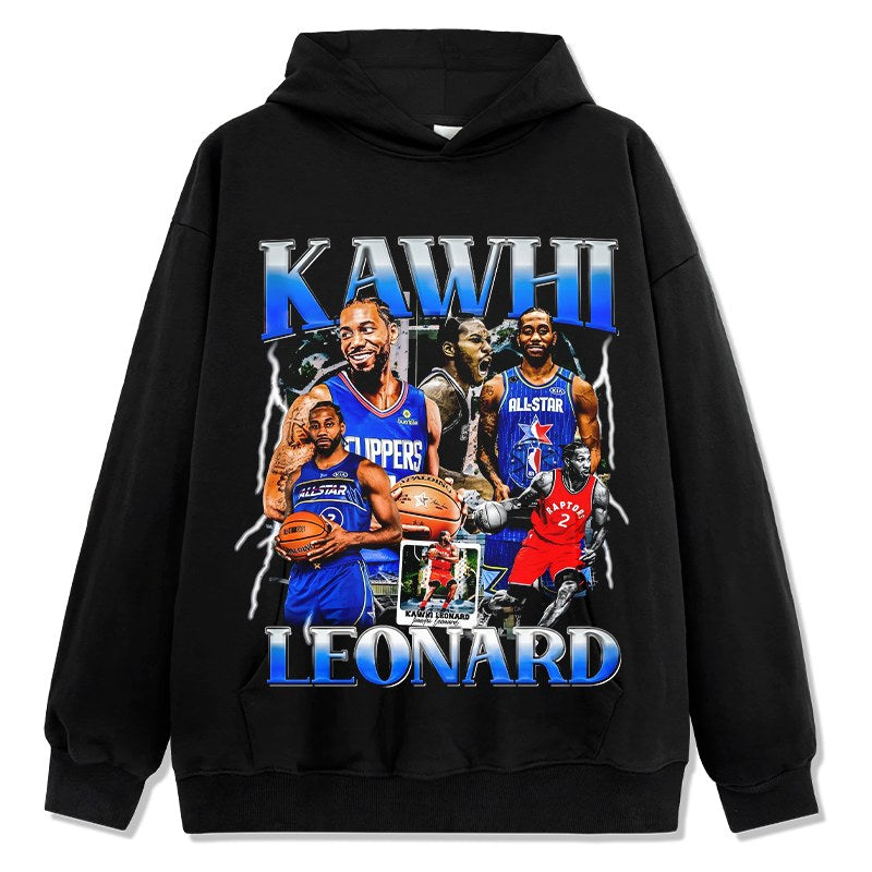 KAWHI LEONARD VINTAGE HOODIE · BUZZER BEATER