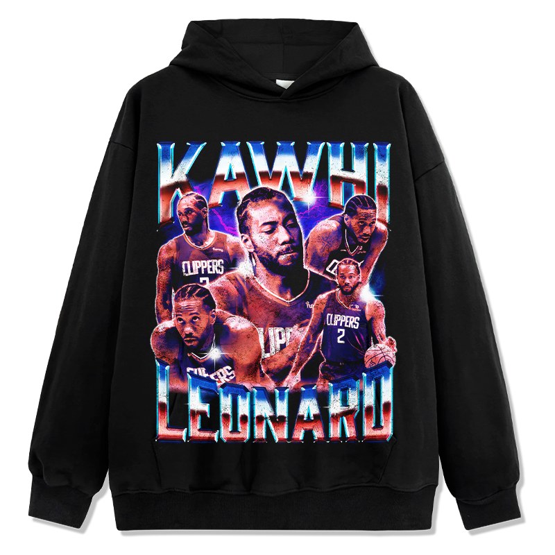 KAWHI LEONARD VINTAGE HOODIE · CLUTCH