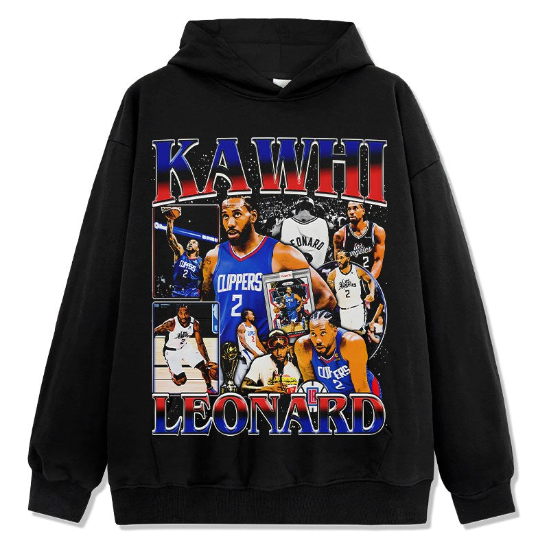KAWHI LEONARD VINTAGE HOODIE · LEGEND