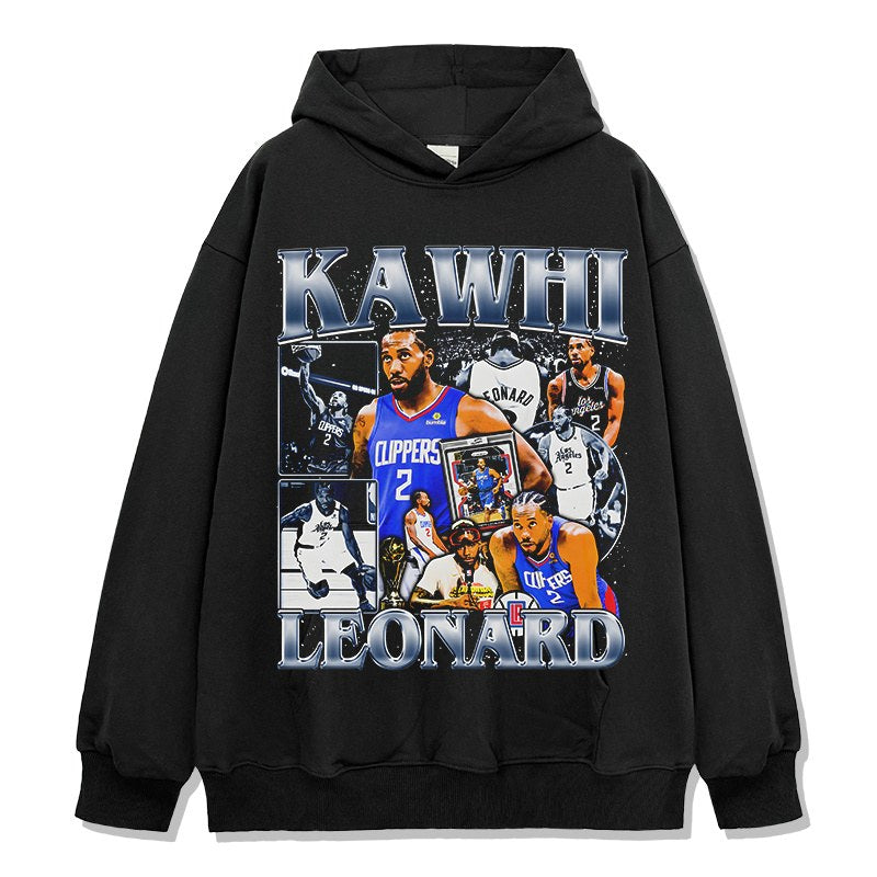 KAWHI LEONARD VINTAGE HOODIE · MVP