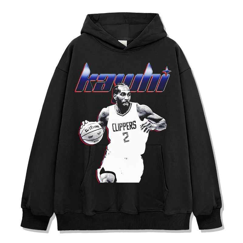 KAWHI LEONARD VINTAGE HOODIE · ICON