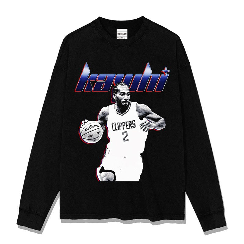 KAWHI LEONARD LONG SLEEVE · ICON