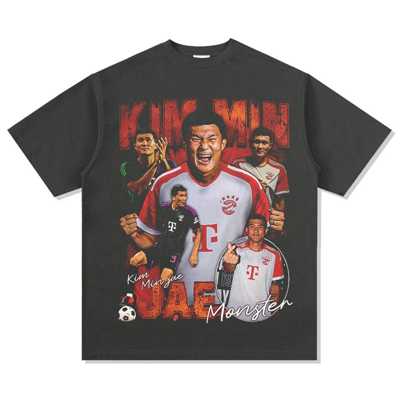 KIM MIN-JAE VINTAGE TEE · GOLDEN BOOT
