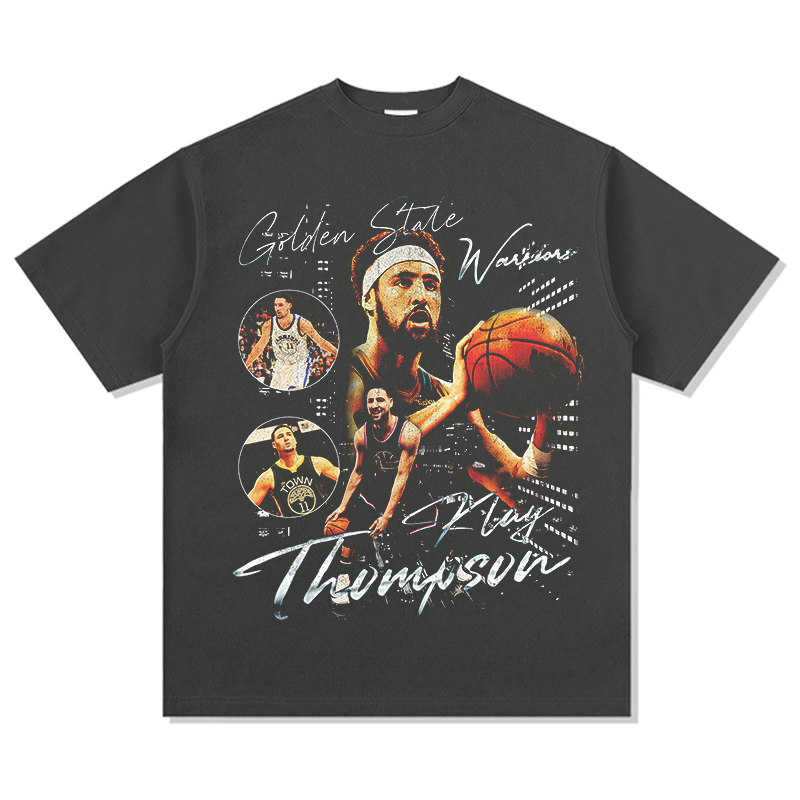 KLAY THOMPSON VINTAGE TEE · CLUTCH