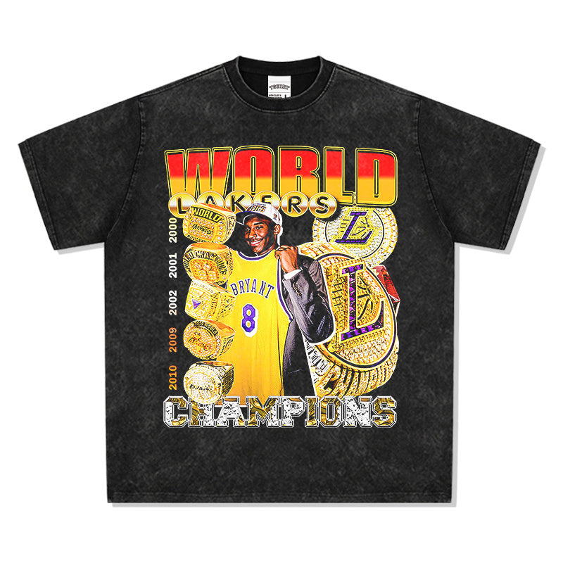KOBE BRYANT VINTAGE TEE · LOGO SHOT II