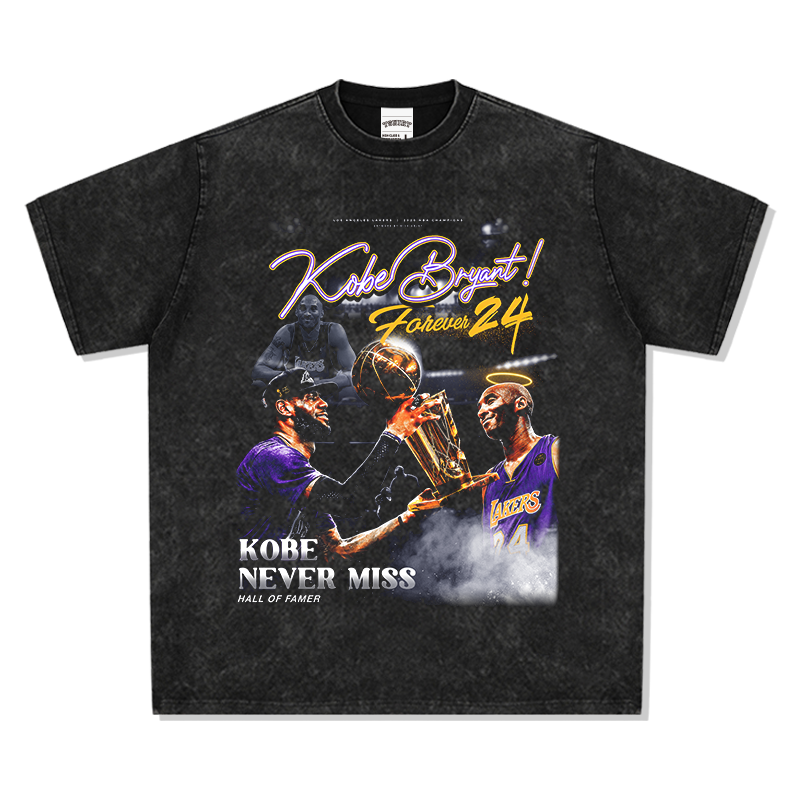 KOBE BRYANT & LEBRON JAMES VINTAGE TEE · STREETBALL II