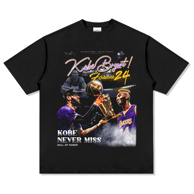 KOBE BRYANT & LEBRON JAMES VINTAGE TEE · STREETBALL II
