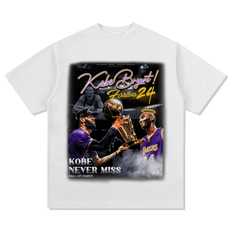 KOBE BRYANT & LEBRON JAMES VINTAGE TEE · STREETBALL II