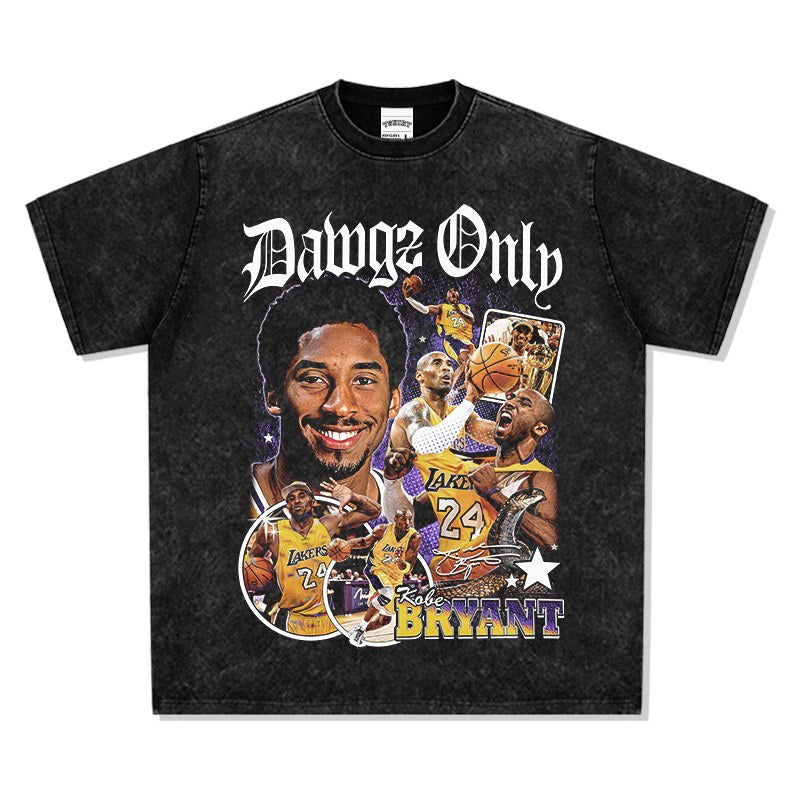 KOBE BRYANT VINTAGE TEE · NUMBER ONE