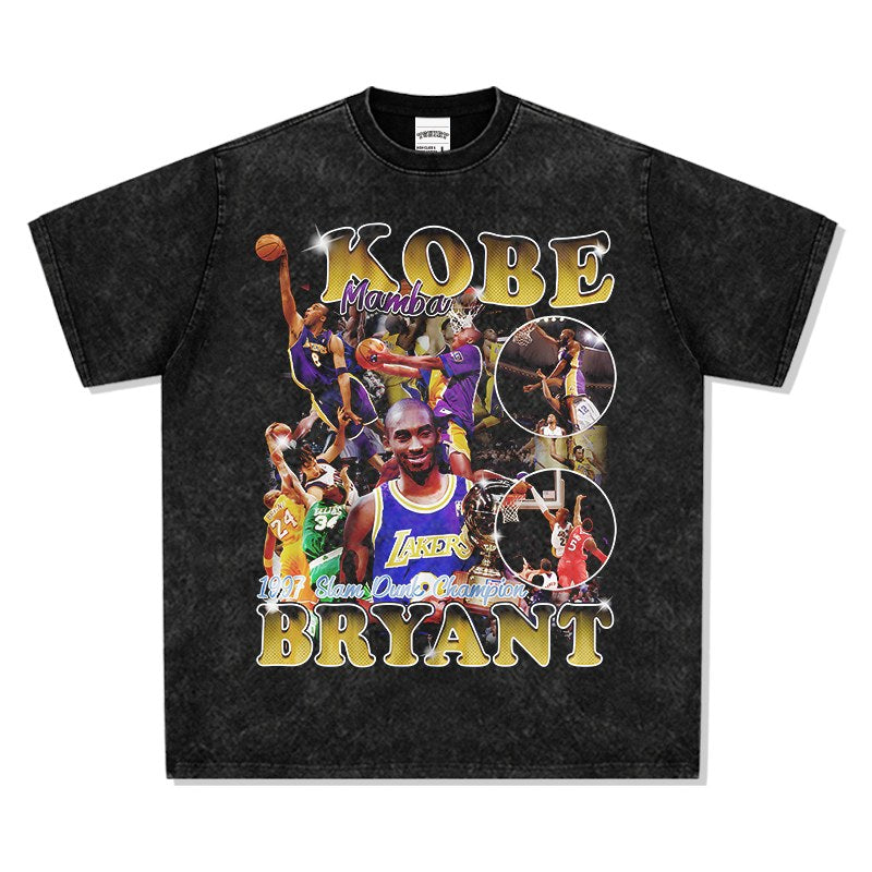 KOBE BRYANT VINTAGE TEE · BLACKTOP