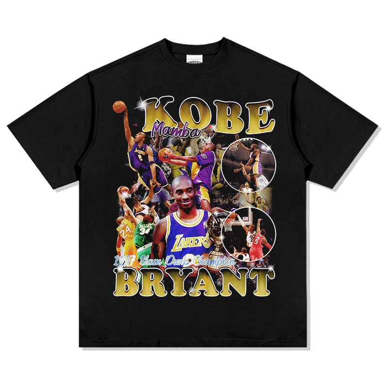 KOBE BRYANT VINTAGE TEE · BLACKTOP