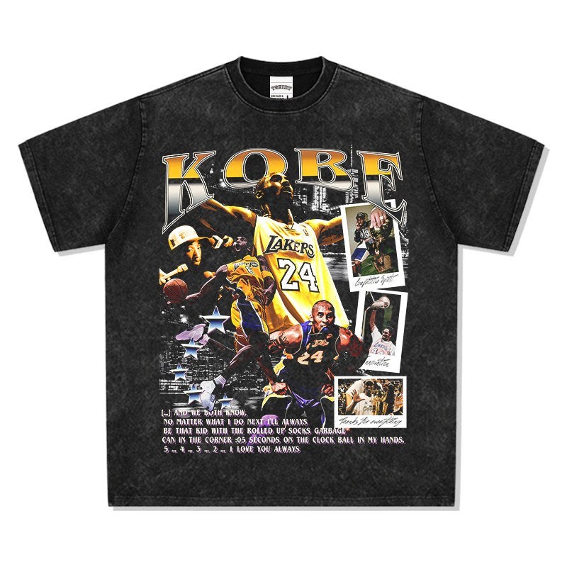 KOBE BRYANT VINTAGE TEE · LAST SHOT