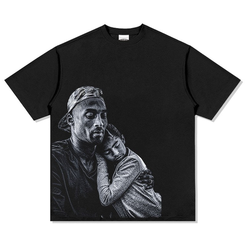 KOBE BRYANT VINTAGE TEE · BUCKETS
