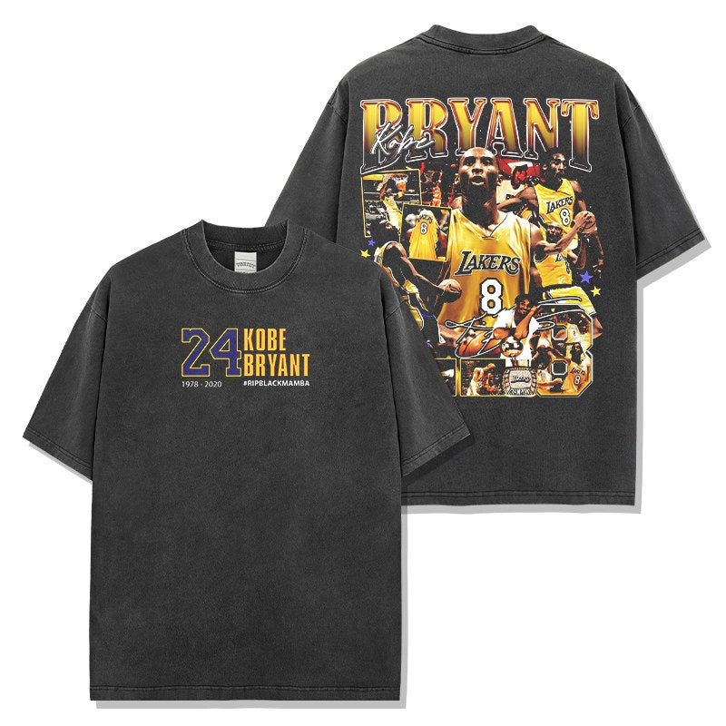 KOBE BRYANT VINTAGE TEE · BANK SHOT