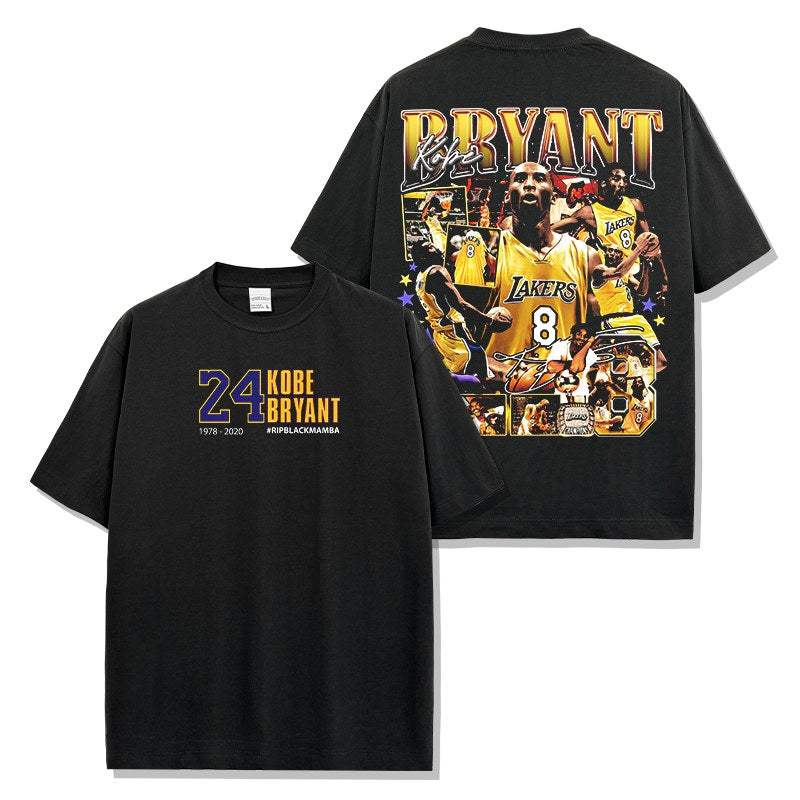 KOBE BRYANT VINTAGE TEE · BANK SHOT