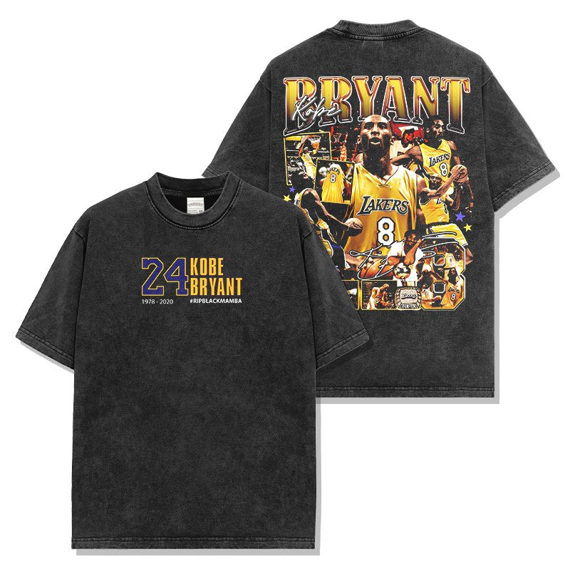 KOBE BRYANT VINTAGE TEE · BANK SHOT